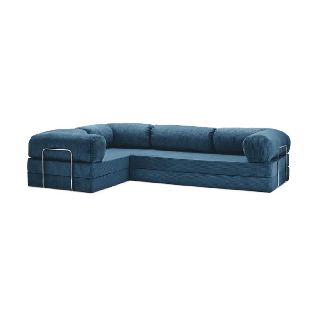 Belle Convertible L-Shaped Modular Sofa Bed - Bankstel®