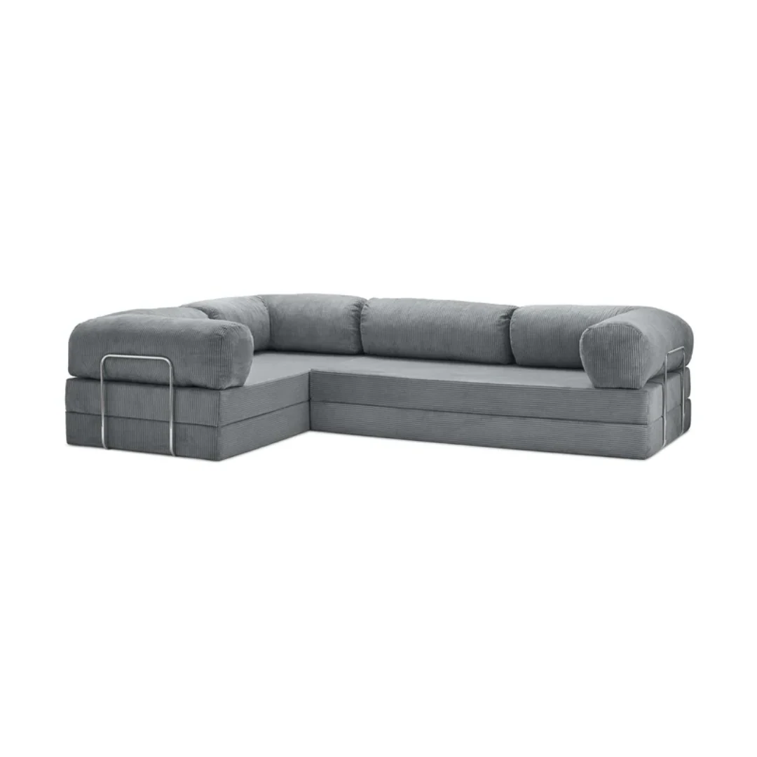 Belle Convertible L-Shaped Modular Sofa Bed - Bankstel®